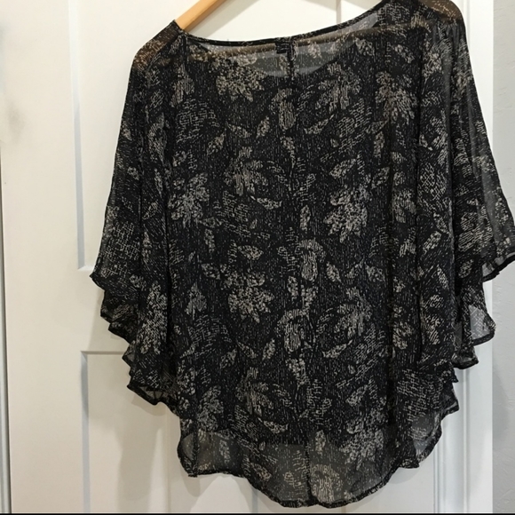 Sheer Butterfly Top - Picture 2 of 5